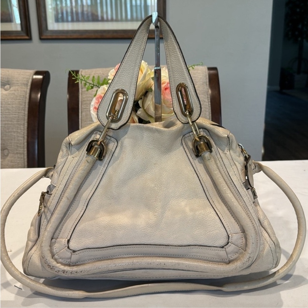 Authentic Chloe Paraty bag with long strap
